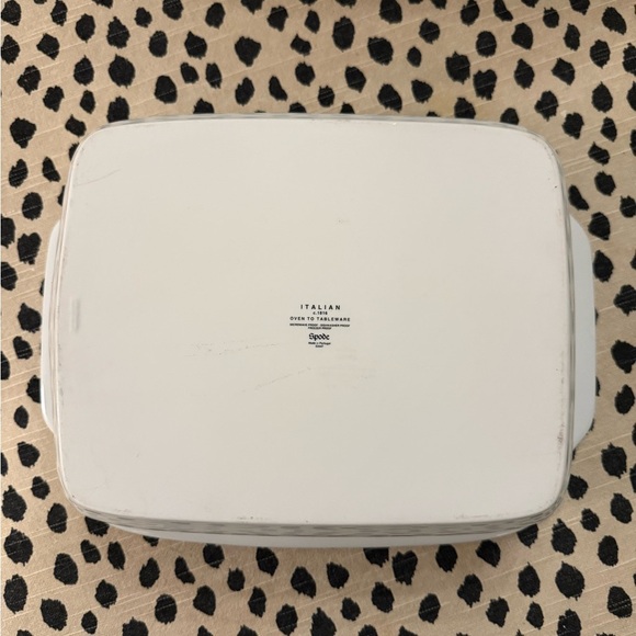 Spode Blue Italian Rectangular Baker 12 in 1816 - Picture 8 of 8